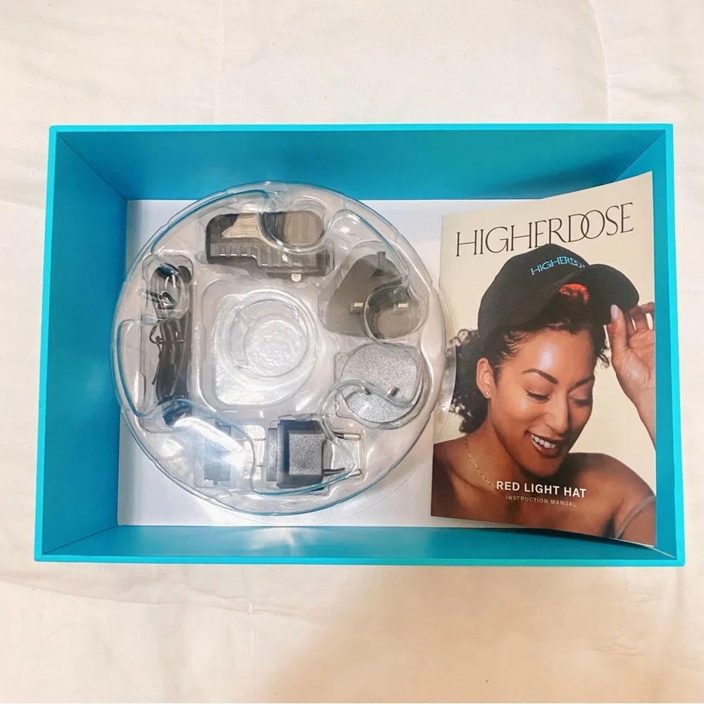 Higherdose Red Light Hat - Black (Like New w/ Box) - Picture 9 of 9